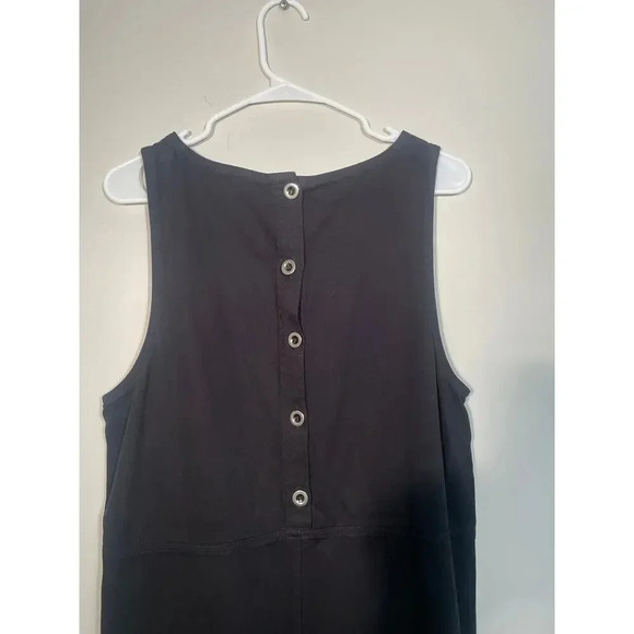 Vintage‎ Talbots Black Sleeveless Novelty Embroidered Maxi Dress - Picture 6 of 9